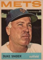 1964 Venezuela Topps #155 Duke Snider Baseball Card