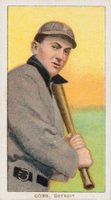 1909 White Borders Piedmont & Sweet Caporal #99 Ty Cobb Bat On Shoulder Baseball Card