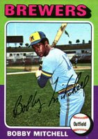 1975 Topps Mini #468 Bobby Mitchell Baseball Card
