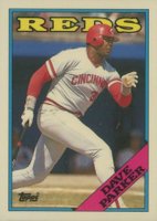 1988 Topps Tiffany #315 Dave Parker Baseball Card