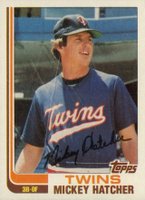 1982 Topps #467 Mickey Hatcher Baseball Card