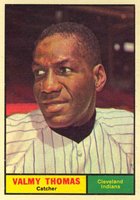 1961 Topps #319 Valmy Thomas Baseball Card