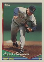 1994 Topps #720 Roger Clemens Baseball Card