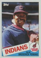 1985 Topps #609 Broderick Perkins Baseball Card