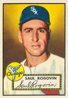 1952 Topps #159 Saul Rogovin Cream back Baseball Card