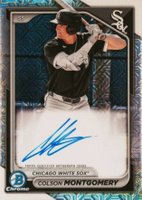 2024 Bowman Mega Box Chrome Bowman Prospect Mega Autographs #CM Colson Montgomery Baseball Card