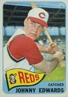 1965 Topps #418 Johnny Edwards Baseball Card
