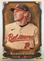 2024 Topps Allen & Ginter #161 Gunnar Henderson Chrome-Refractor Baseball Card