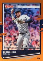 2020 Panini Donruss #83 Fernando Tatis Jr. Holo Orange Baseball Card