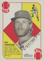 2015 Topps Heritage '51 Collection #58 Noah Syndergaard Baseball Card