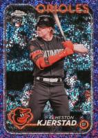 2024 Topps Chrome #142 Heston Kjerstad Purple Speckle Refractor Baseball Card