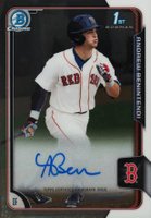 2015 Bowman Chrome Draft Pick Autograph #BCAAB Andrew Benintendi Baseball Card