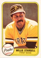 1981 Fleer #363 Willie Stargell Baseball Card