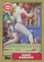 1987 Topps #691 Dave Parker Baseball Card