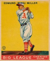 1933 Goudey #59 Bing Miller Baseball Card