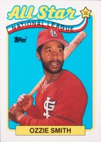 1989 Topps #389 Ozzie Smith All-Star Baseball Card