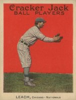 1914 Cracker Jack #41 Tommy Leach Baseball Card