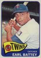 1965 Topps #490 Earl Battey Baseball Card
