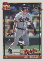 1991 Topps Desert Shield #521 Joe Orsulak Baseball Card