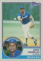 1983 Topps #792 Chris Chambliss Baseball Card