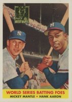 1997 Topps Mantle #24 1958 Topps Reprint Baseball Card