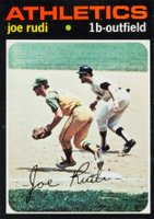 1971 Topps #407 Joe Rudi Baseball Card