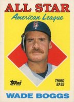1988 Topps Tiffany #388 Wade Boggs Baseball Card