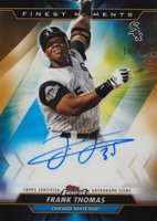 2020 Finest Moments Autographs #MOMAFT Frank Thomas Baseball Card