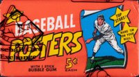 1968 Topps Posters #WP Wax Pack Baseball Card