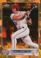 2022 Topps Chrome Sapphire Edition #61 Jakson Reetz Gold Baseball Card