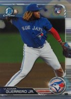 2019 Bowman Chrome #73 Vladimir Guerrero Jr. Refractor Baseball Card