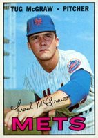 1967 Topps #348 Tug McGraw Baseball Card
