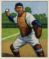 1950 Bowman #144 Al Evans Baseball Card