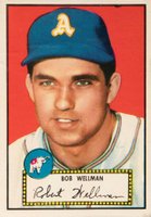 1952 Topps #41 Bob Wellman Red Back Baseball Card
