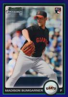 2010 Bowman Chrome Draft Picks #BDP9 Madison Bumgarner Purple Refractor Baseball Card
