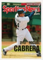 2005 Topps Updates & Highlights #UH161 Miguel Cabrera Baseball Card