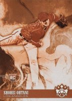 2018 Panini Diamond Kings #73 Shohei Ohtani Sepia Baseball Card