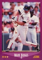 1988 Score #2 Wade Boggs Baseball Card