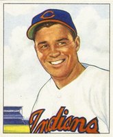 1950 Bowman #93 Gene Bearden Baseball Card