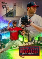 2024 Topps Home Field Advantage #HFA36 Gavin Williams Update Baseball Card