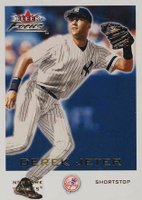 2001 Fleer Focus #1 Derek Jeter Baseball Card