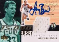 2001 Upper Deck 15,000 Point Club Jersey #LB15K Larry Bird Basketball Card
