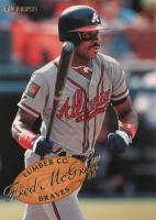 1995 Fleer Lumber Co. #7 Fred McGriff Baseball Card