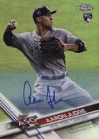 2017 Topps Chrome Update #HMT40 Aaron Judge Autograph Baseball Card