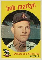 1959 Topps #41 Bob Martyn Baseball Card