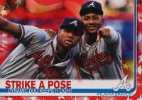 2019 Topps #508 Strike A Pose Independence Day Baseball Card