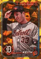 2024 Topps Chrome Sapphire Update Series #192 Colt Keith Gold Baseball Card