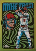 2024 Topps Chrome Ultraviolet All-Stars #UV3 Mike Trout Baseball Card