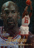 1997 Flair Showcase #1 Michael Jordan Row 1 Basketball Card