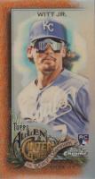 2022 Topps Allen & Ginter Chrome #250 Bobby Witt Jr Mini-Orange Refractor Baseball Card